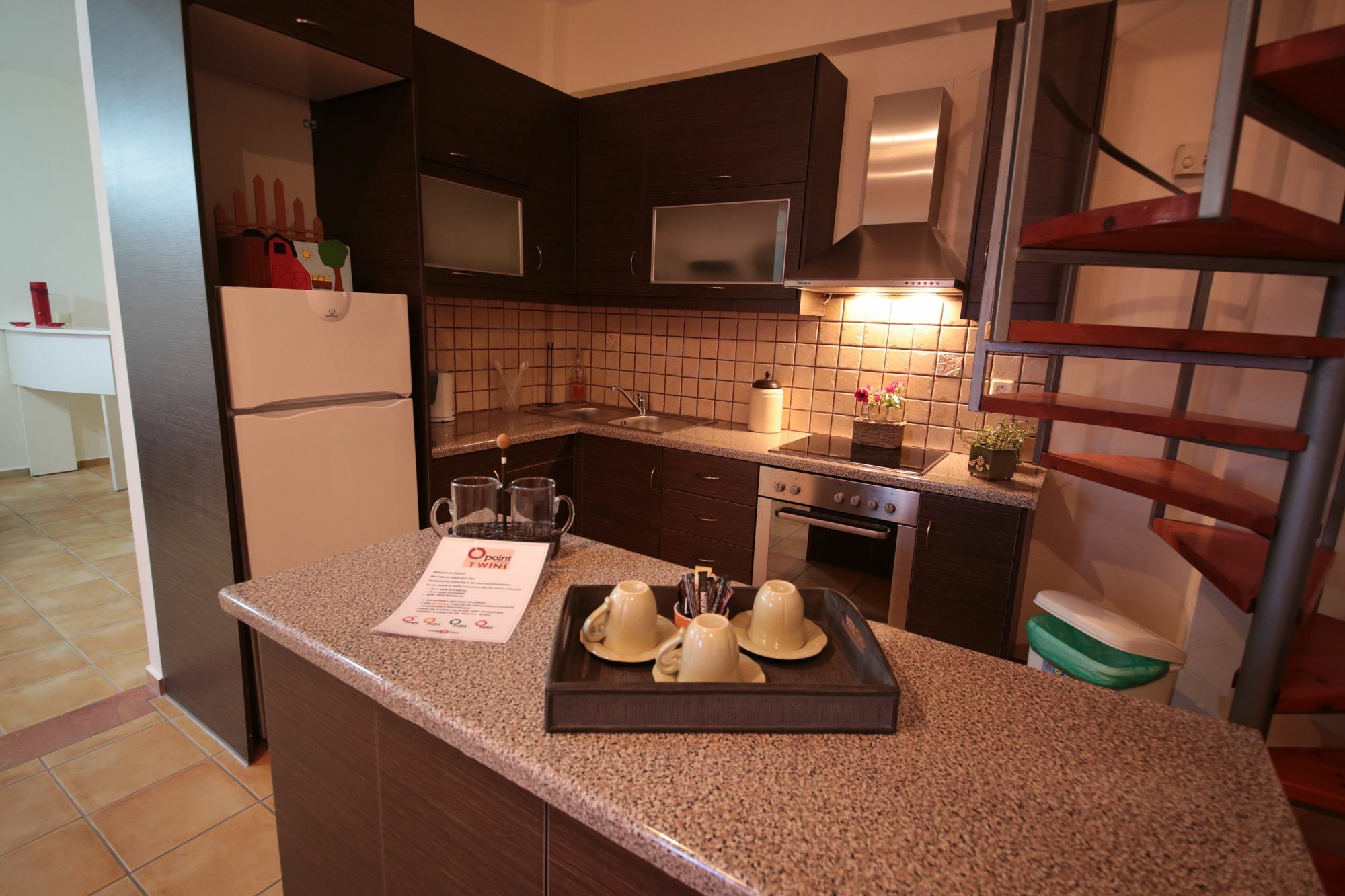 Point Twins Apartments Vrontádos 외부 사진